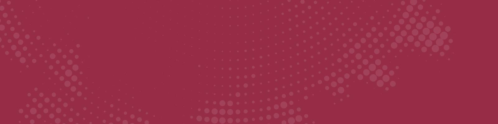 imagen de: Fondo vinotinto con puntos degradados en blanco, en círculo.